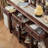 Solid wood living room dining room sideboard.