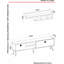 Wagner TV Stand for TVs up to 75"
