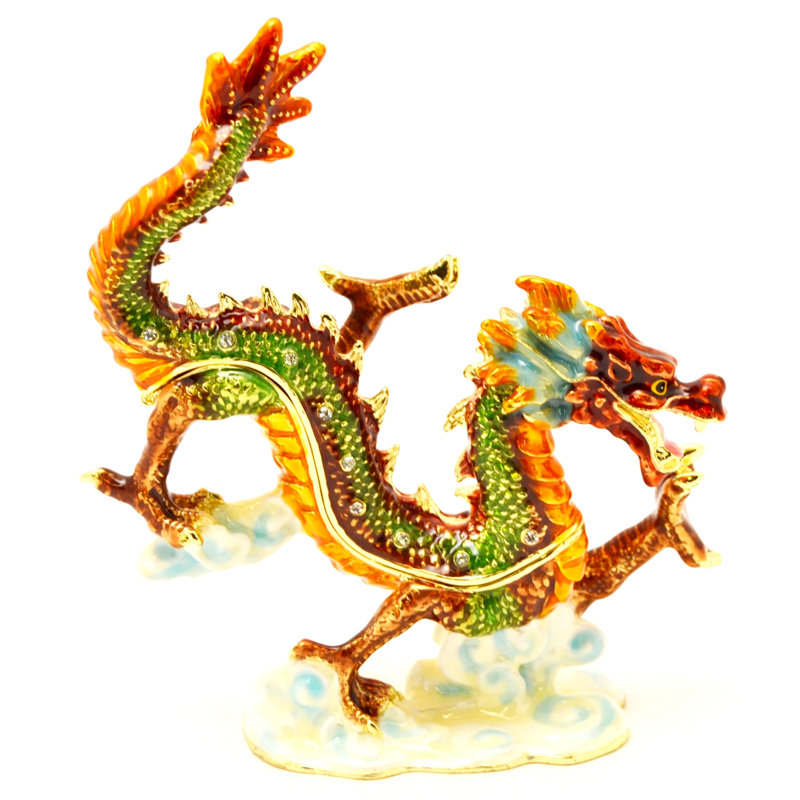 Asian Metal Decorative Box