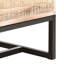 Buffet blanc - Armoire de rangement en bois d'acacia massif
