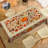 Autumn-Winter Tablecloth 140x180cm Rectangular Seasonal Holiday Patterns Pumpkin Motifs Party Picnic Dinner Table Cover-2020807517