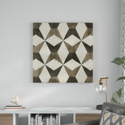 «Driftwood Geometrie IX», impression sur toile
