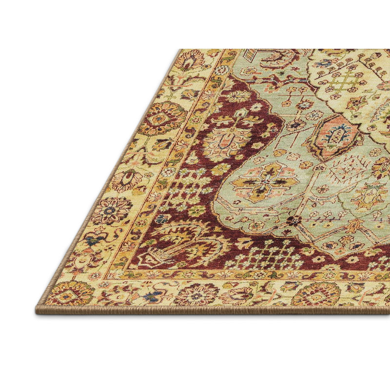 Abstract Indoor Rug, Rectangle 7' x 10'