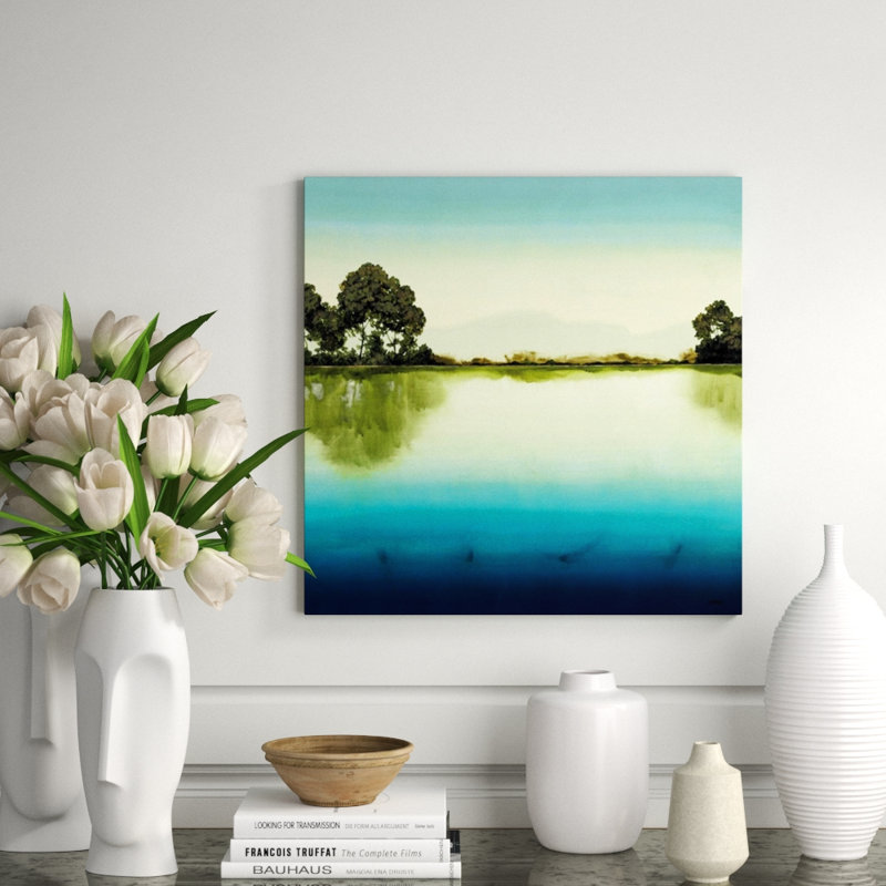 Azure Lake Print by Chelsea Art Studio, Plexi, 24" H x 24" W