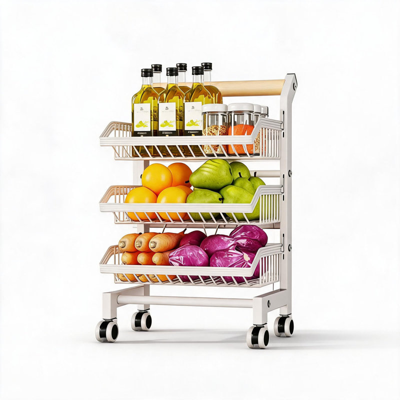 43cm W Steel Storage Rack