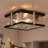 Deanna 3 - Light 12'' Square / Rectangle Flush Mount
