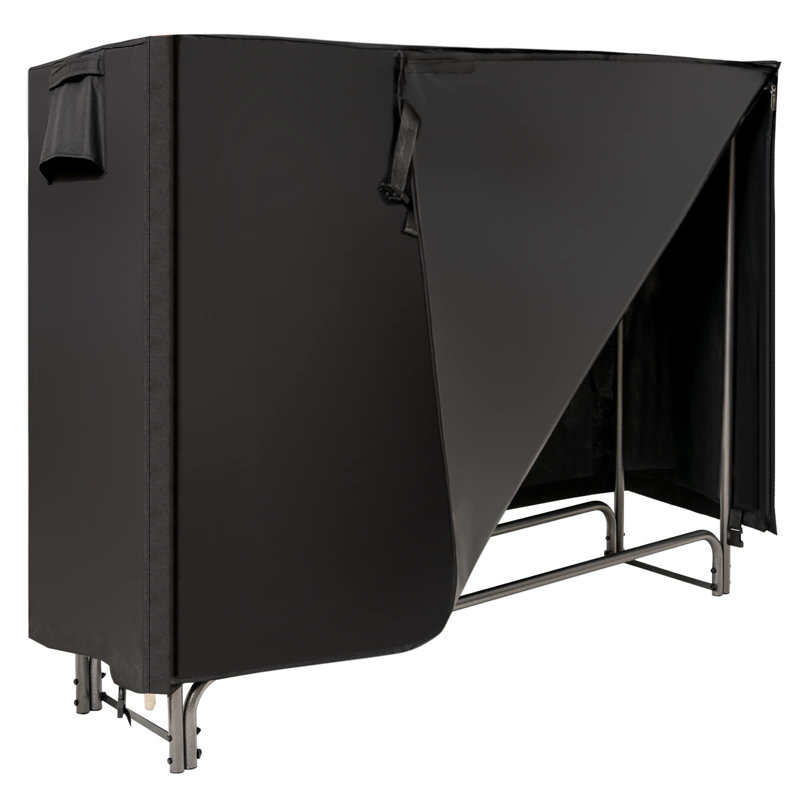 Jacquis 60 W x 14.4 D Polyvinyl Chloride (PVC) and Steel Log Rack