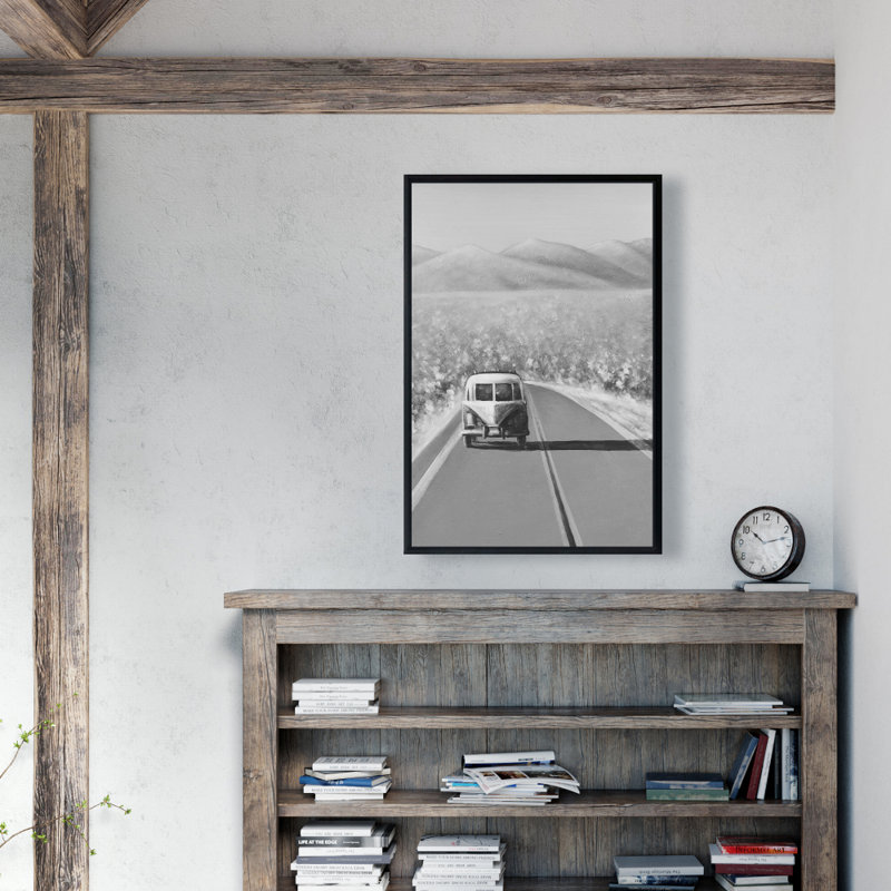 «Car On The Road Again» sur toile