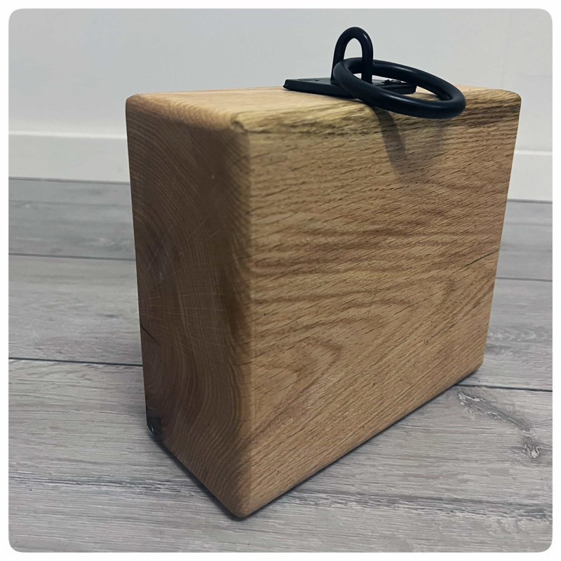 Kiah Wood Weighted Floor Stop