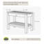 Banc de douche en teck-64289953