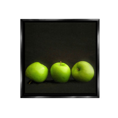 «Apple Trio Still Life» par Graffitee Studios sur toile