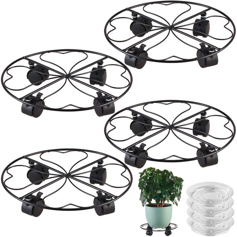 Mihhail Metal Caddy Plant Stand