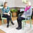 Aonghus Outdoor Plastic Stacking Dining Armchairs-406641791