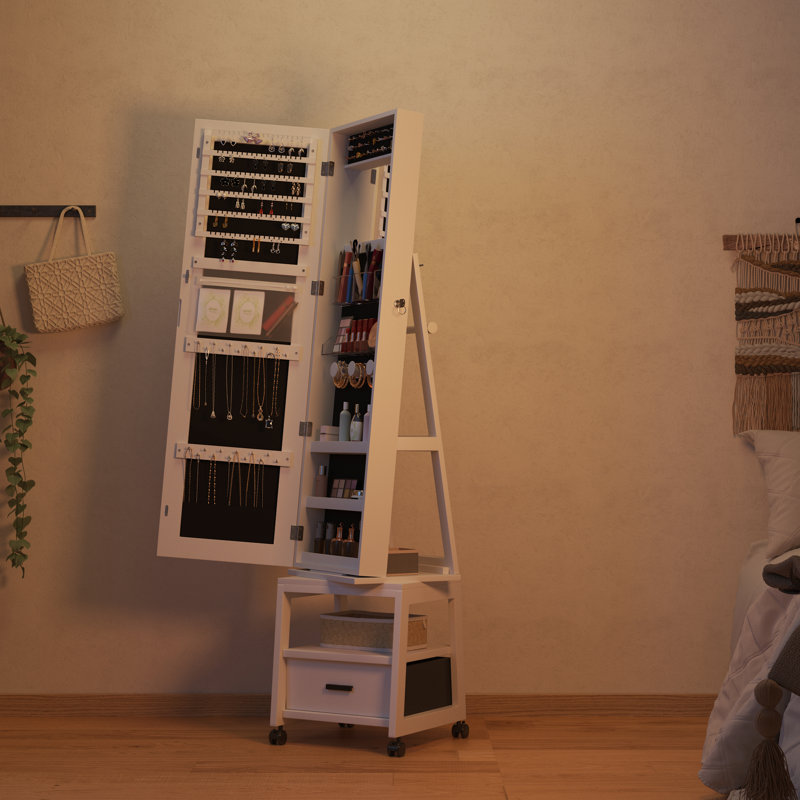 Freestanding Jewelry Armoire