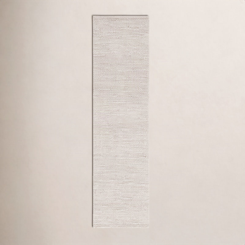Tapis naturel gris / ivoire Danie, Tapis de couloir 2 pi 3 po x 15 pi