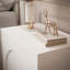 ARIADNA 54cm W Particle Board / Chipboard Bedside Table-118873147