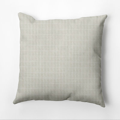 Geometric Square Pillow Cover & Insert