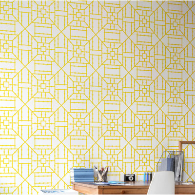 The Blush Label Bamboo 10' L x 24" W Wallpaper Roll