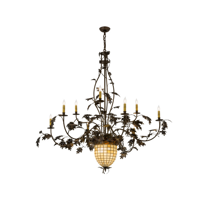 Lustre classic à style bougie 11 lumières Dimmick