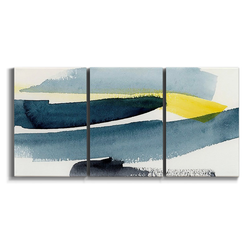 Meta Land II - Toile encadrée multi-pièces - 2870200C, H 60 po x l 120 po x P 2 po