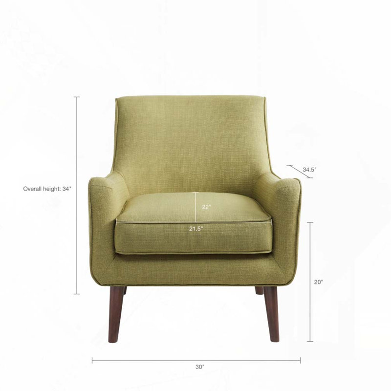 Fauteuil d'appoint l 30 po, Vert