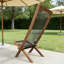 Chaise pliante en bois
