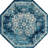 Traditional Mirveta Area Rug Navy Color-700922607
