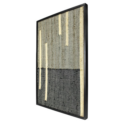 Chaves Woven Wall Art, Lines On Dark