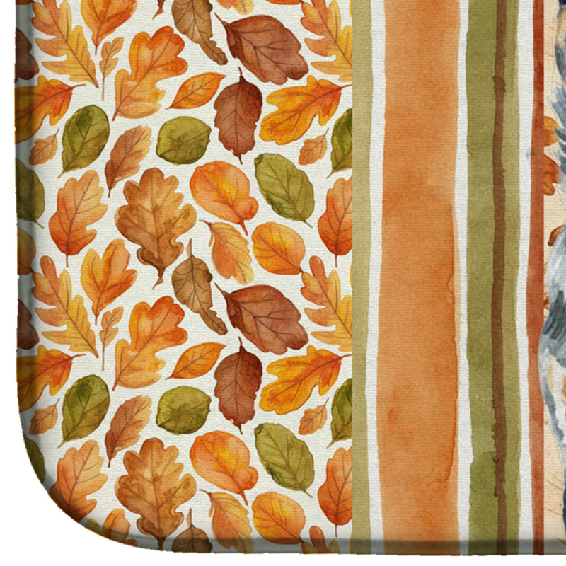 Tapis de séchage d'automne Blue Heeler
