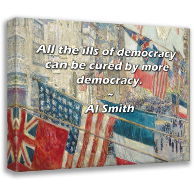 Toile tendue Astoria Grand Gallery par Al Smith: «All the ills of Impossible