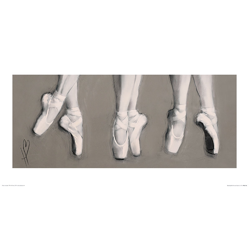 Dancing Feet 1 Piece Painting, 30 cm H x 60 cm W x 0.01 cm D
