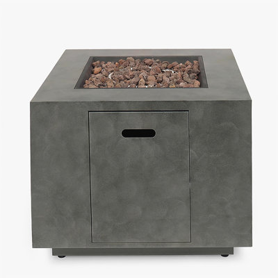 Square Iron Fire Pit - 50,000 Btu
