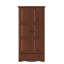 Primm Flexible 100% Solid Wood 2-door Wardrobe Armoire with Lock-40878643