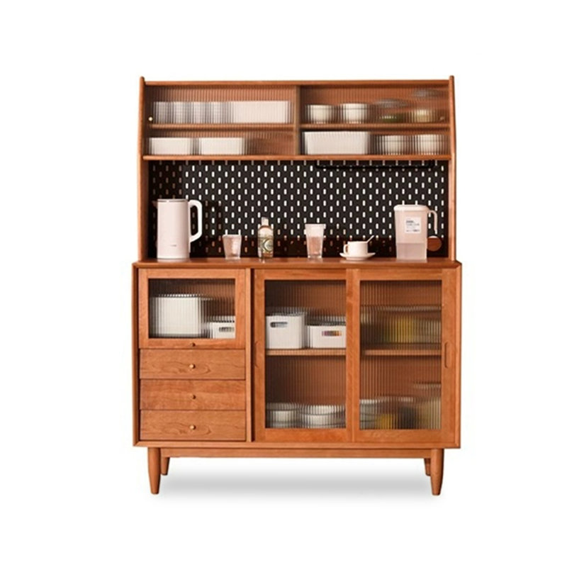 All Solid Wood Home Food Cabinet