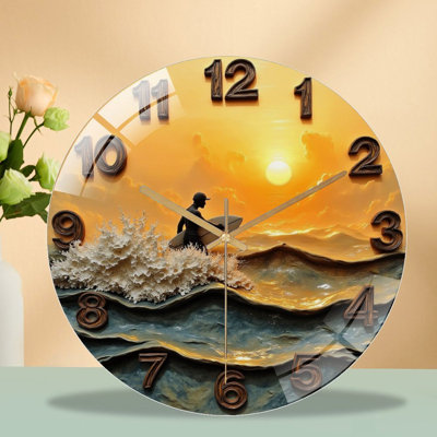 Horloge murale Sunset