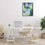 «Layered Green Paint Strokes», art de la giclée encadrée par Grace Popp-1265036044-1265036047