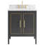 Province 30" Freestanding Standard Single Bathroom Vanity with Top-165765302-166331448