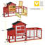 Poulailler mobile avec roulettes et nichoir pour poulailler extensible avec plateau coulissant étanche et panneau de toit résistant aux rayons UV-784313091