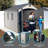 8 Ft. x 10 Ft. High-Density Polyethylene (Plastic) Steel Reinforced Outdoor Storage Shed