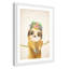 Floral Sloth Animals-48163164-48188638