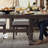 Cuzzocrea 90 " Extendable Rectangular with Solid Wood Base Dining Table