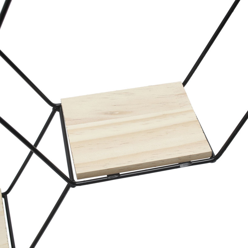 Luchia 2 Piece Hexagon Tiered Shelf