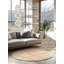 Jaipur Jute Rug Round by Hanse Home – Natural Living Room Rug Handwoven Boho Natural Fiber Living Room, Bedroom-118255924