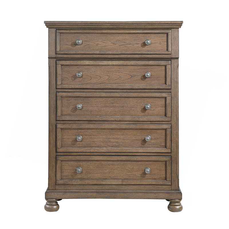 Meuble de rangement transitionnel 1pc avec meubles de chambre à coucher 5 pi