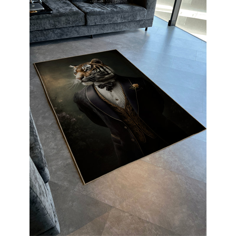 Tapis rectangulaire Kaite, Rectangle 5 pi x 8 pi 3 po