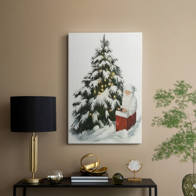 Art des Fêtes de Noël CCXLV - galerie Cavas sur mesure, H 60 po x l 40 po