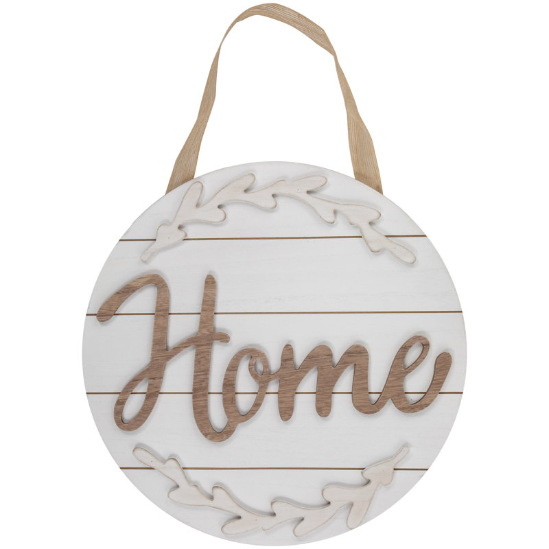 Enseigne murale 15,75 po Home