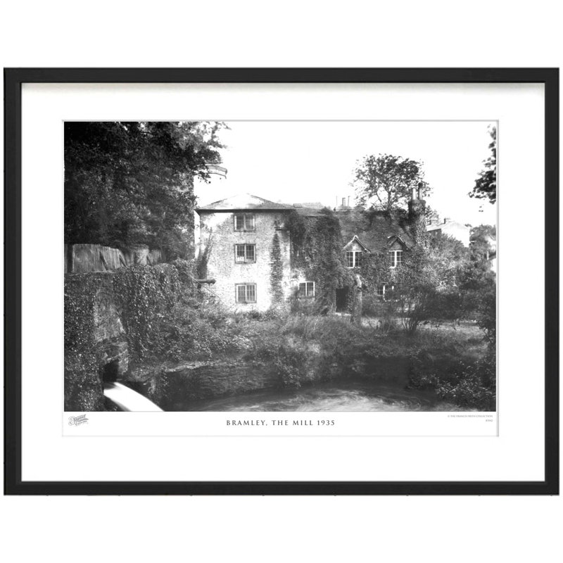 Bramley, The Mill 1935 by Francis Frith - Single Picture Frame Print, 28cm H x 36cm W x 2.3cm D