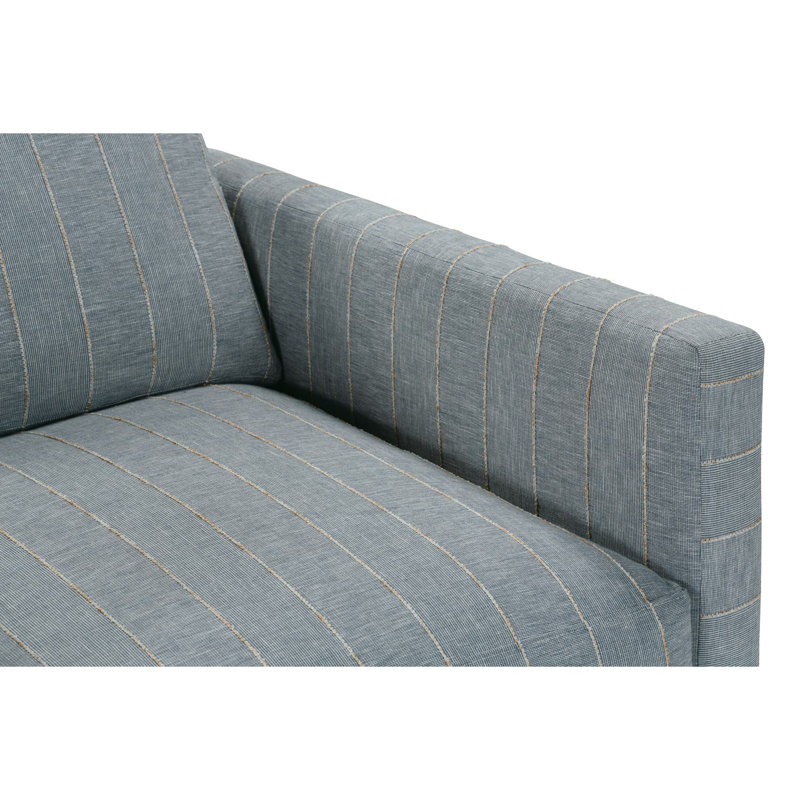 Allie Swivel Chair, Federal Blue (RA251-52), Washed Oak