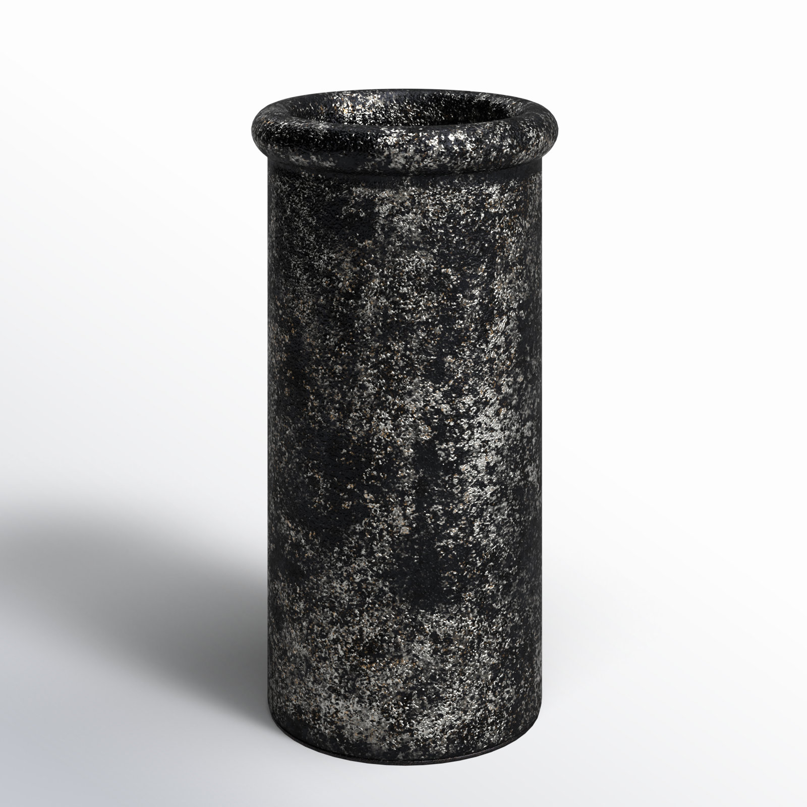 Varick Ceramic Table Vase, 7.8" H x 4" W x 4" D